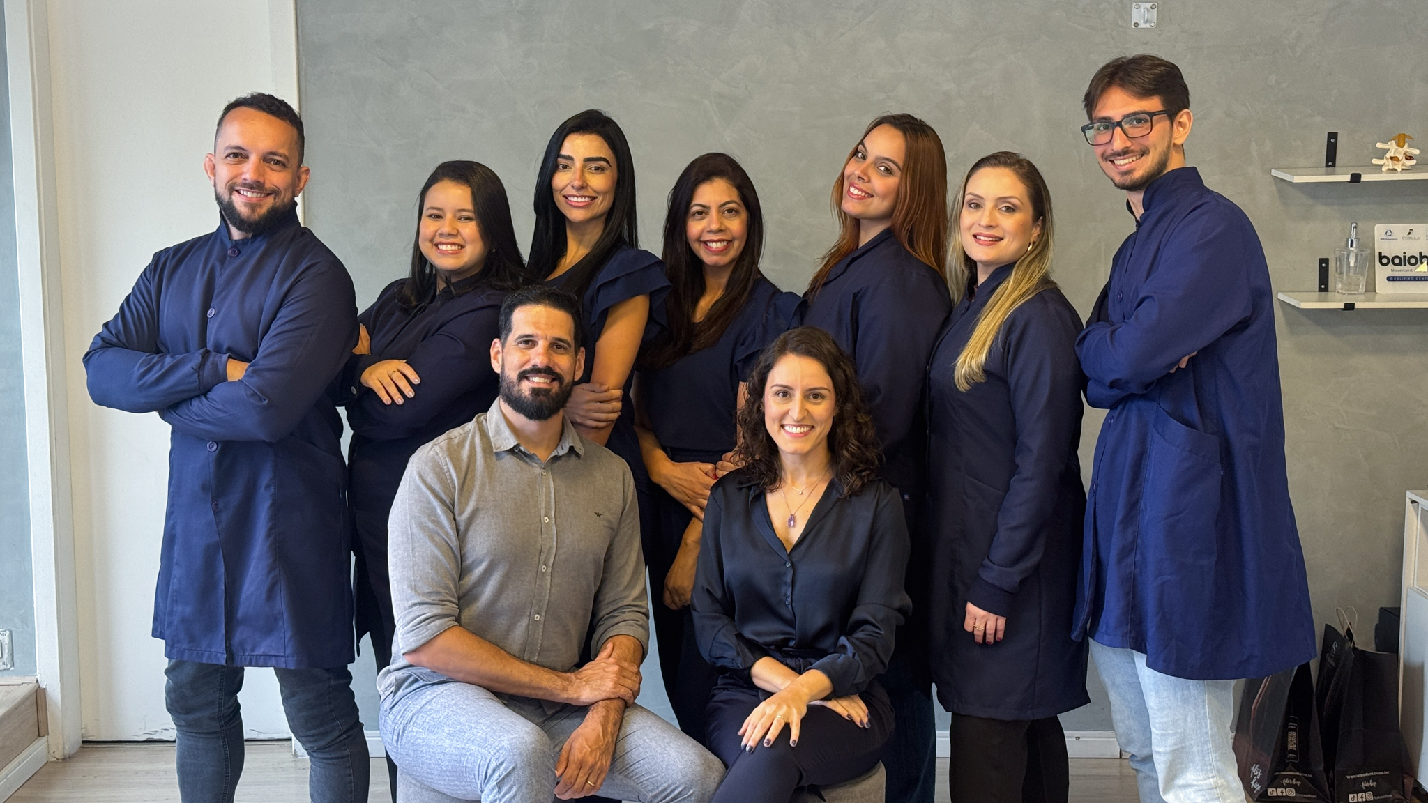 Equipe de fisioterapeutas da FisioTropos